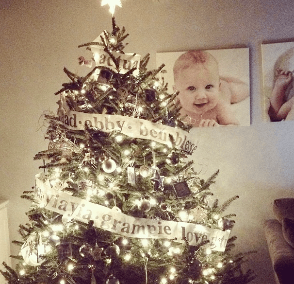 Diy photo ornaments our family tree