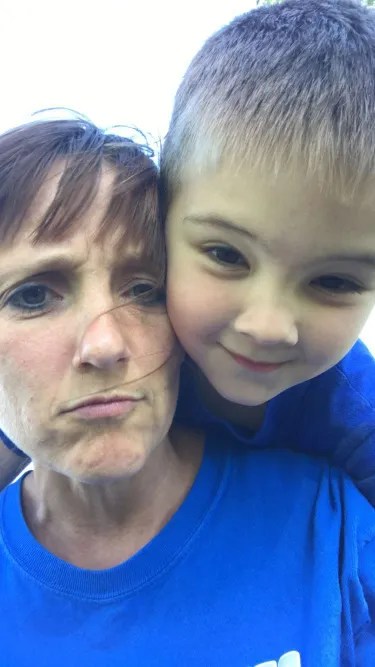 Image of me with son