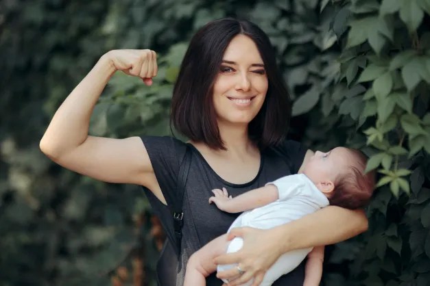 image of super mom