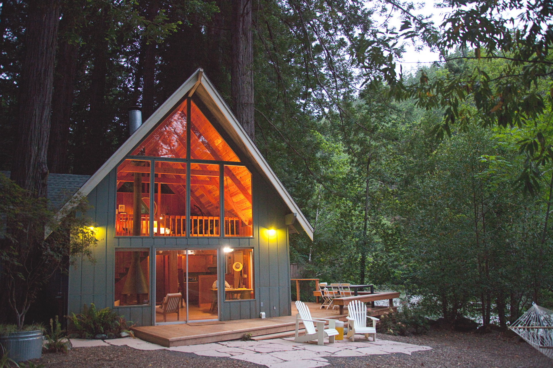 10,287 135 want to escape into the woods for a while? Our Glamping Vacation in a California A-Frame Cabin