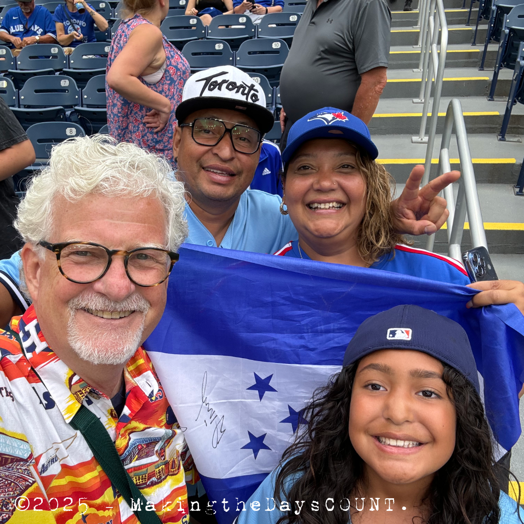Toronto, July '25 a Honduran family connects with him