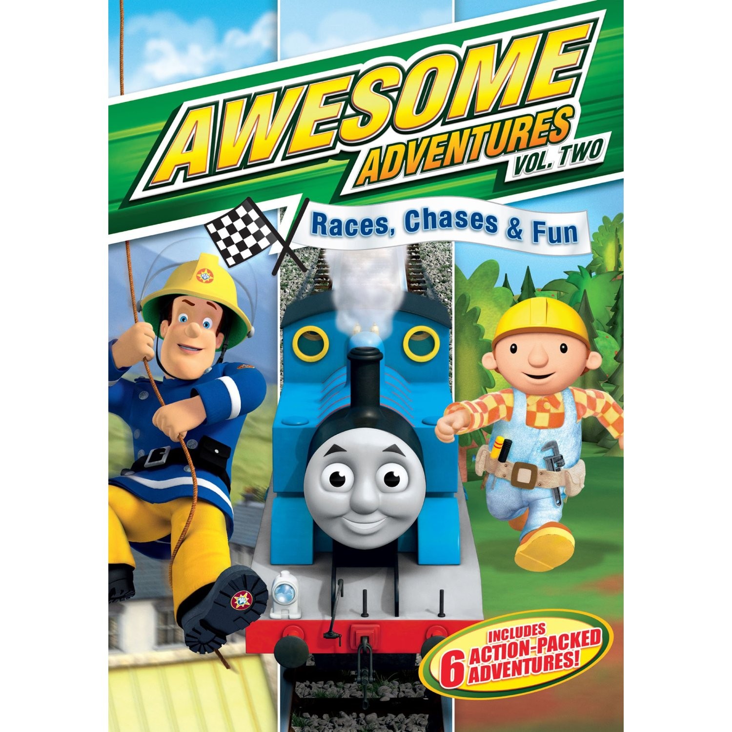 Awesome Adventures: Races, Chases & Fun {Children's DVD Giveaway