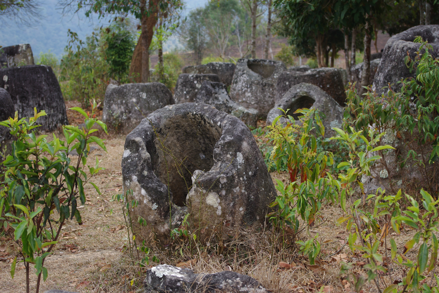ジャール平原の石壺