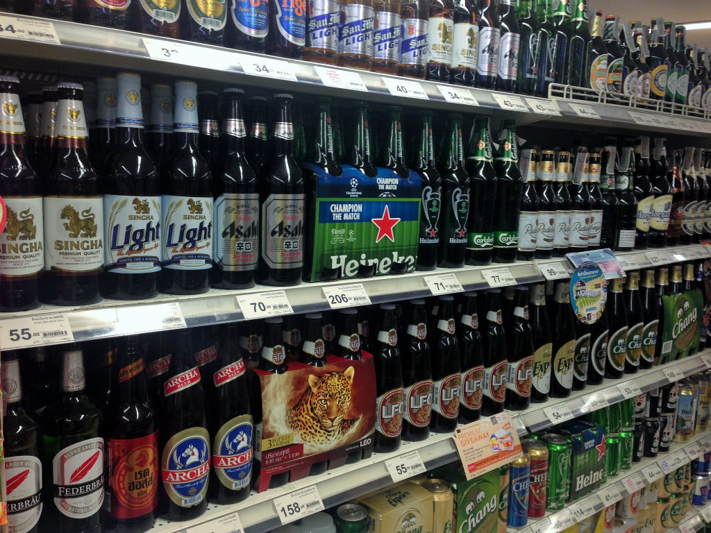 アサヒスーパードライは、ちょっと高め？