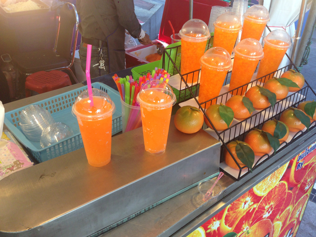 フローズンオレンジジュース