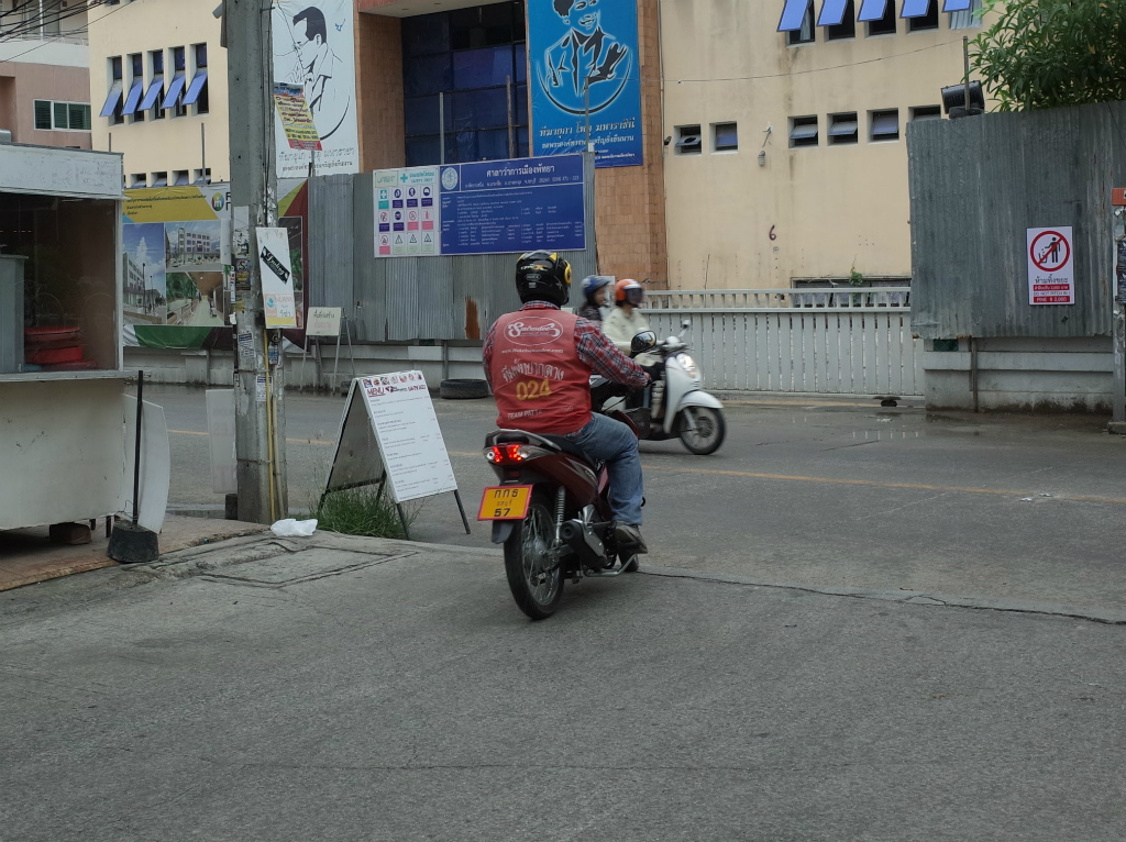 パタヤのモーターサイ