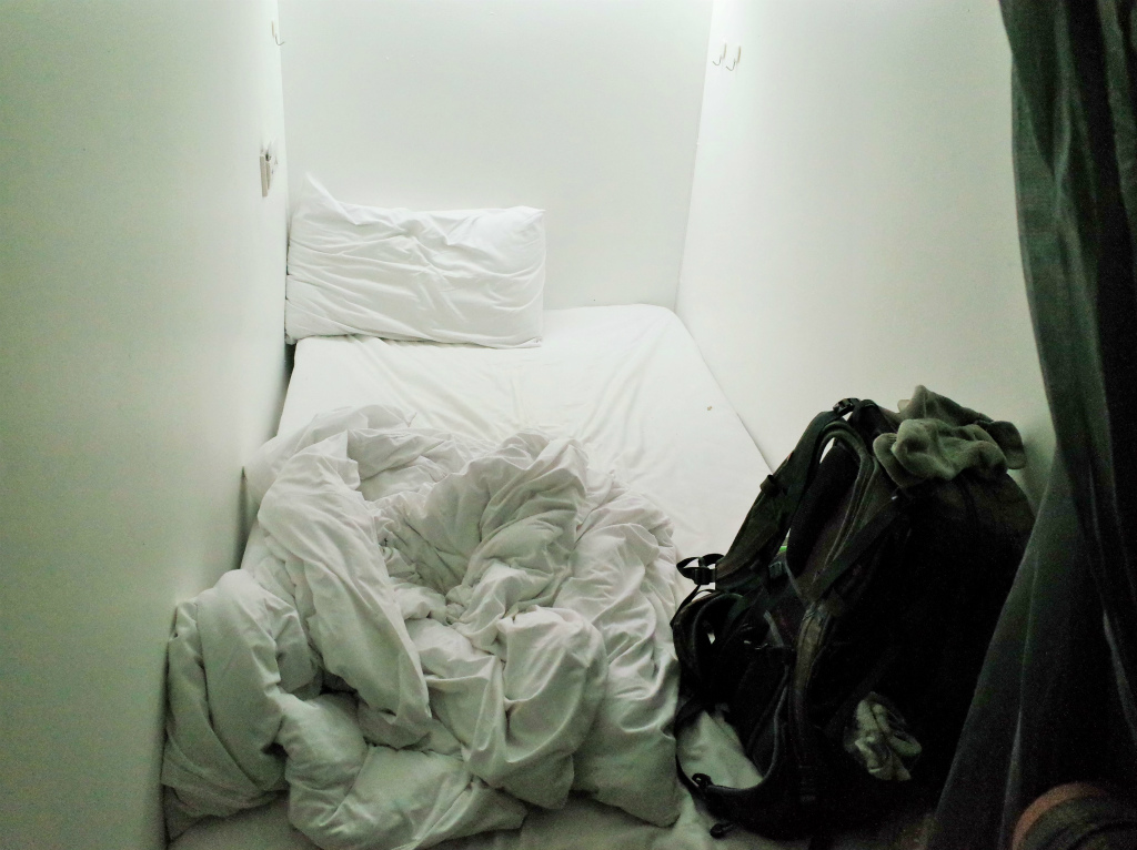 3HOWw Sukhumvitのカプセルルーム