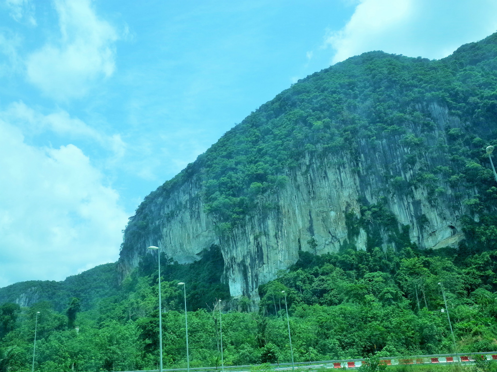 コタバル→クアラルンプールの景色