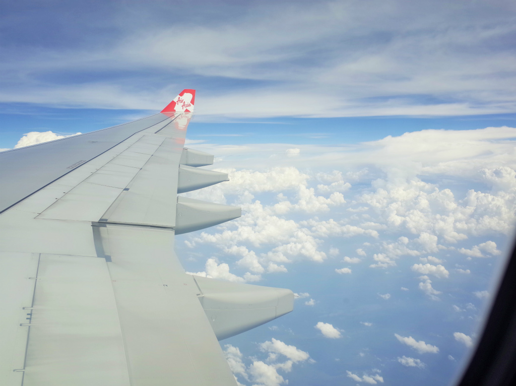 エアアジアの主翼