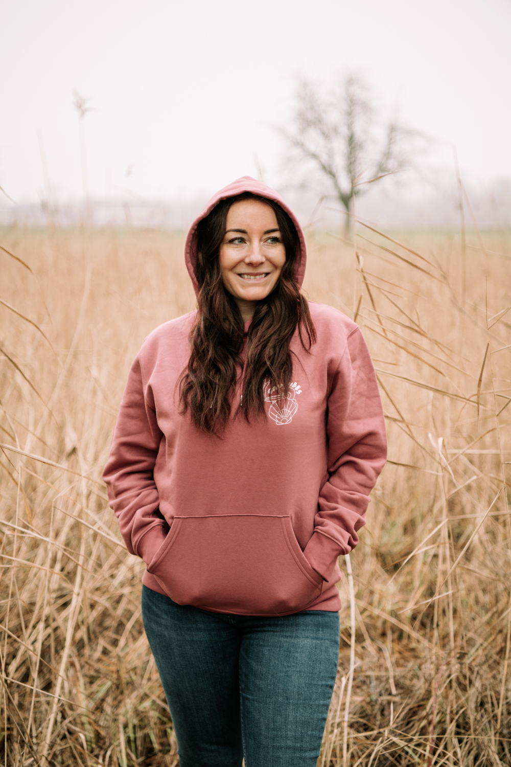 Hoodie Hibiskus Good Vibes - makoi