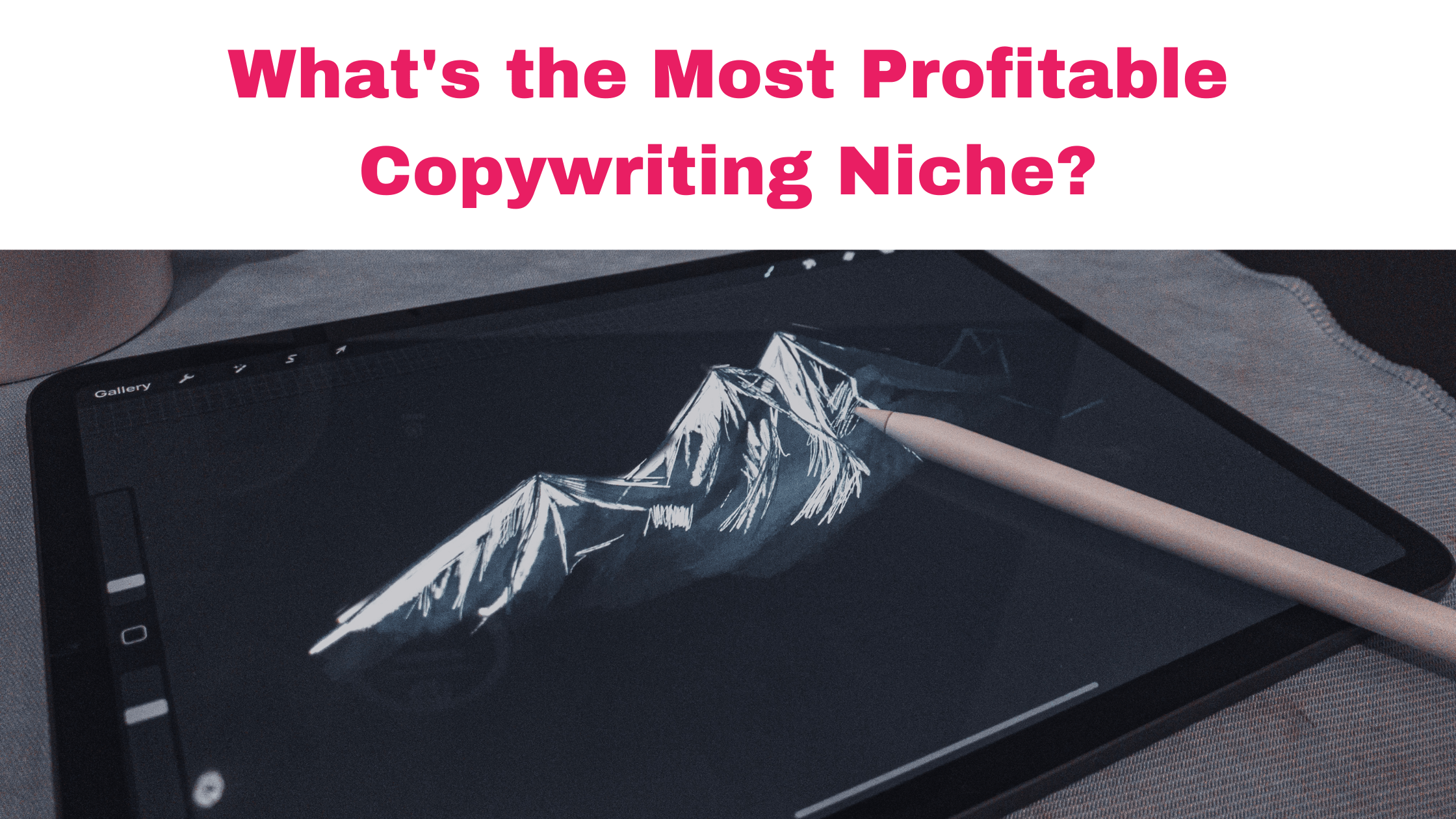 What's the Most Profitable Copywriting Niche?