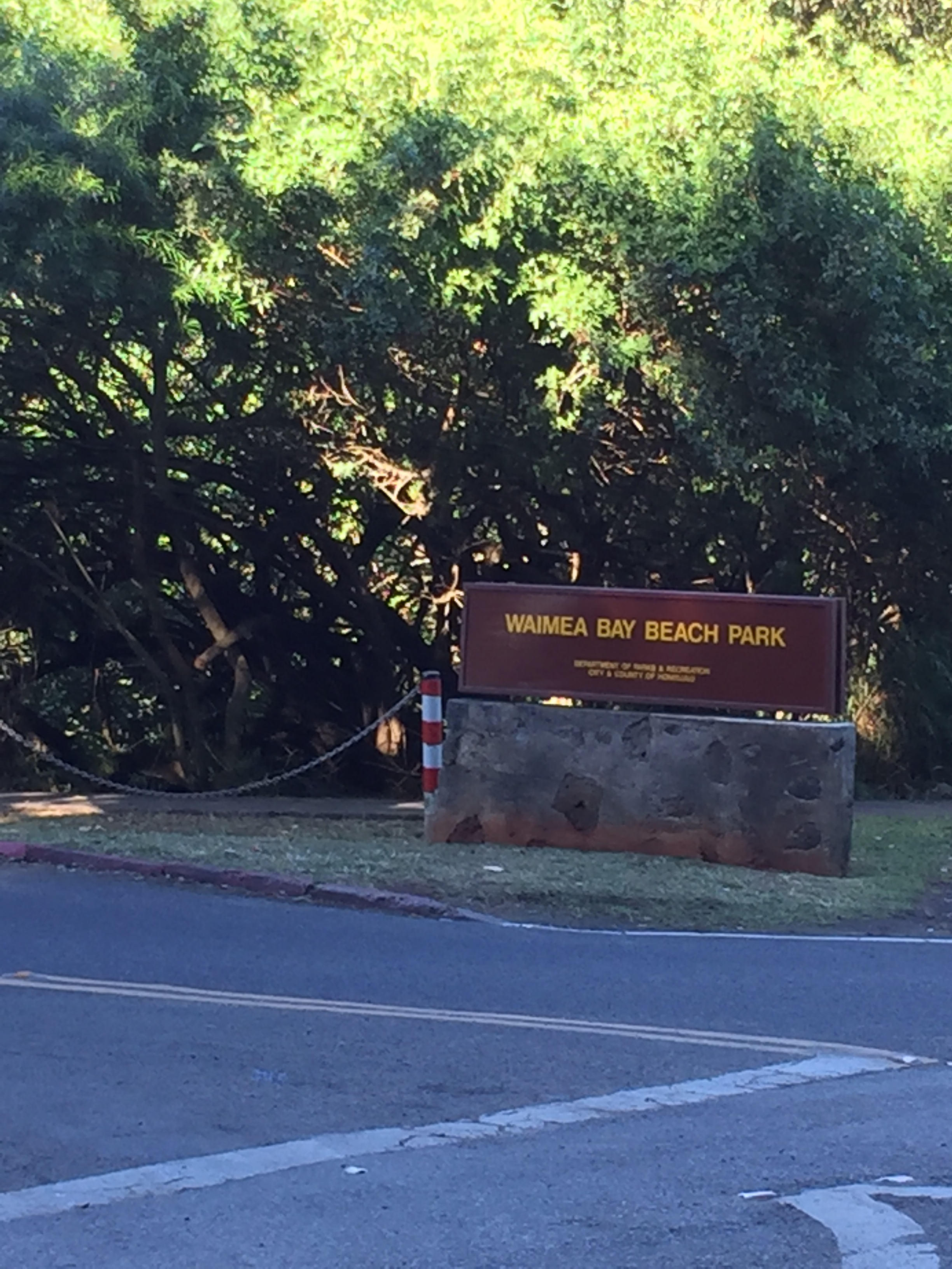 The fabled Waimea Bay.