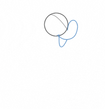 freelance cartoonists lesson on how to draw max, goofy's nephew step 2