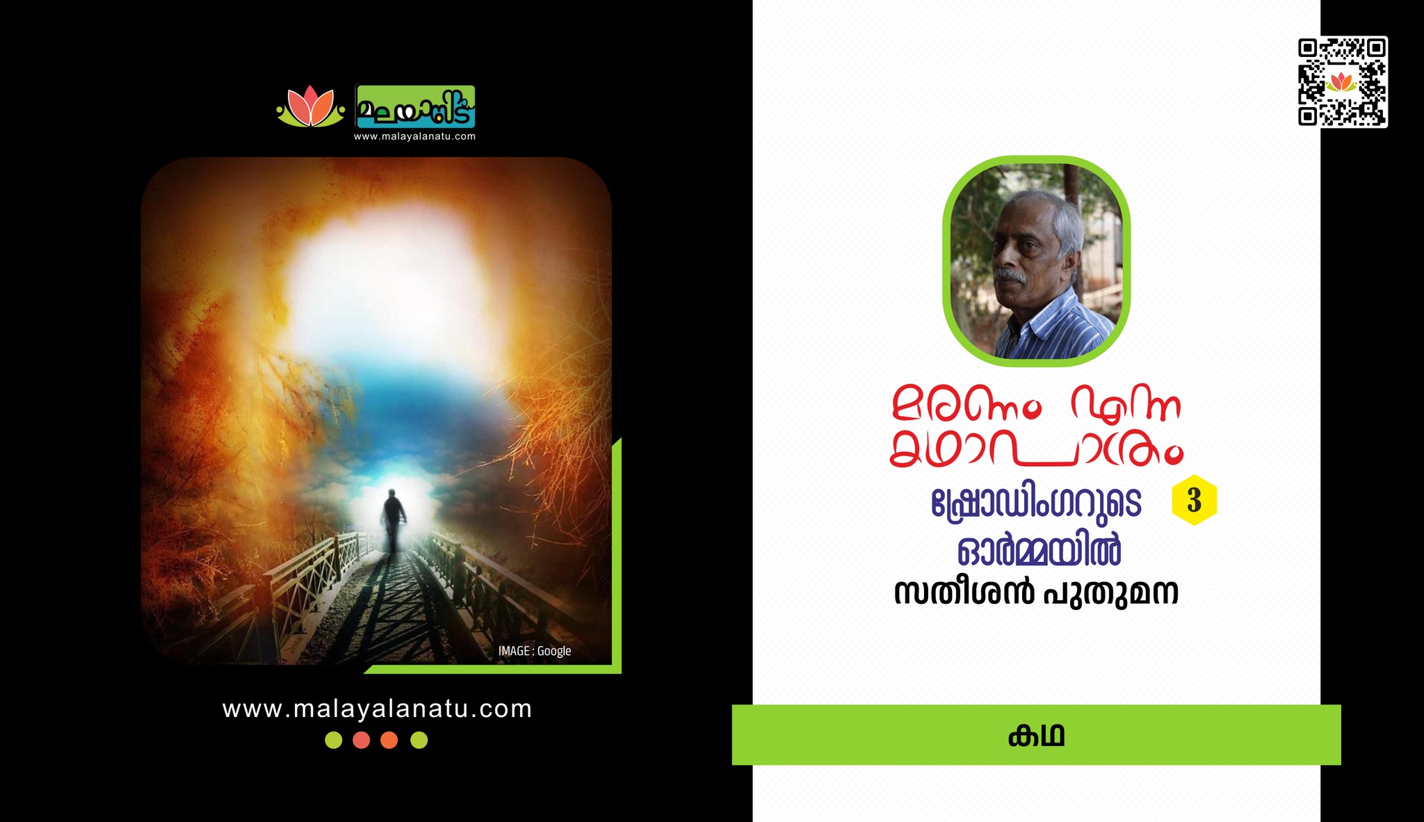 മരണം എന്ന കഥാപാത്രം (മൂന്ന് കഥകൾ ചേർന്ന് ഒരു കഥ) – മൂന്ന് : ഷ്രോഡിംഗറുടെ ഓര്‍മ്മയില്‍