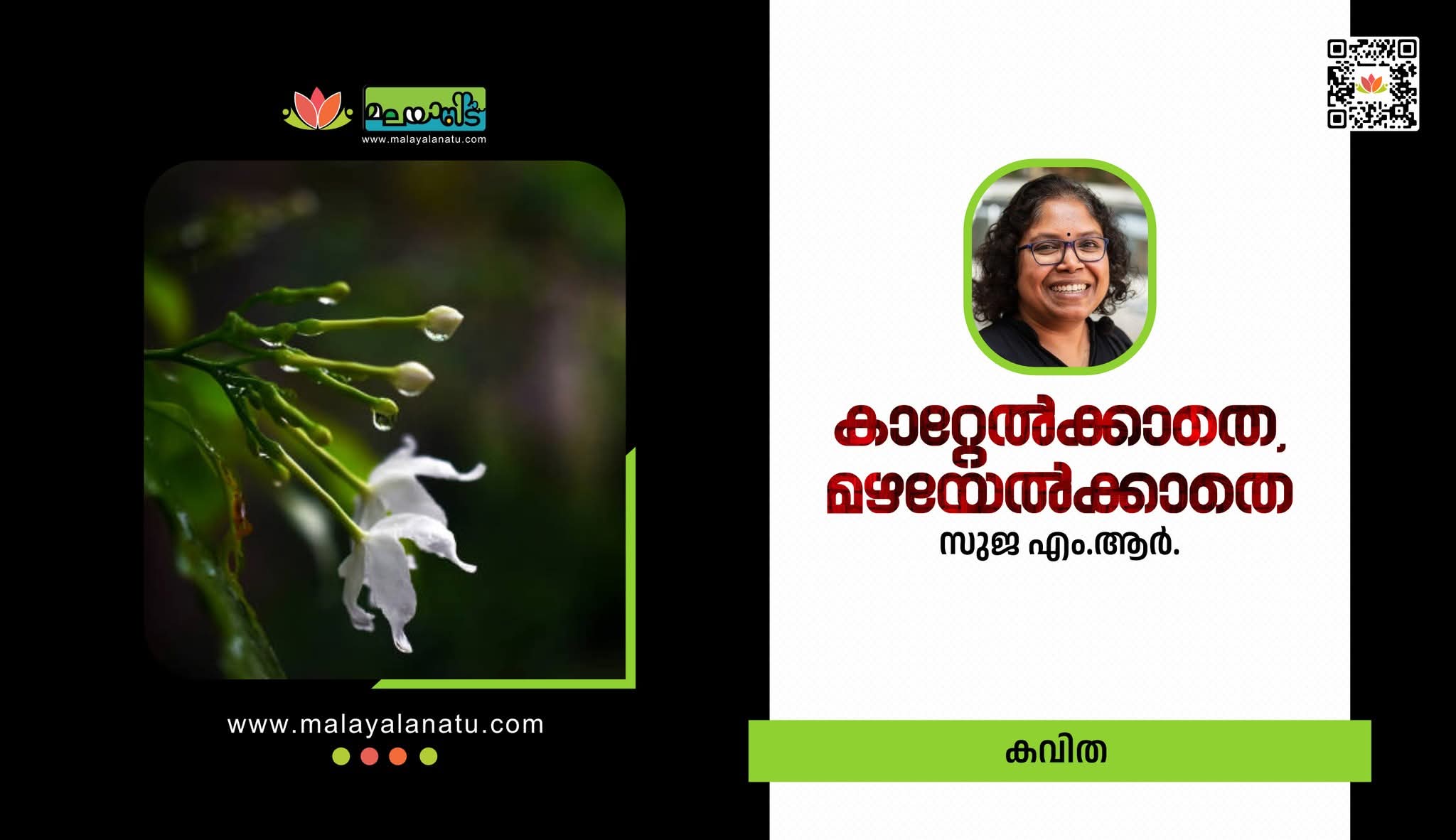 കാറ്റേൽക്കാതെ, മഴയേൽക്കാതെ
