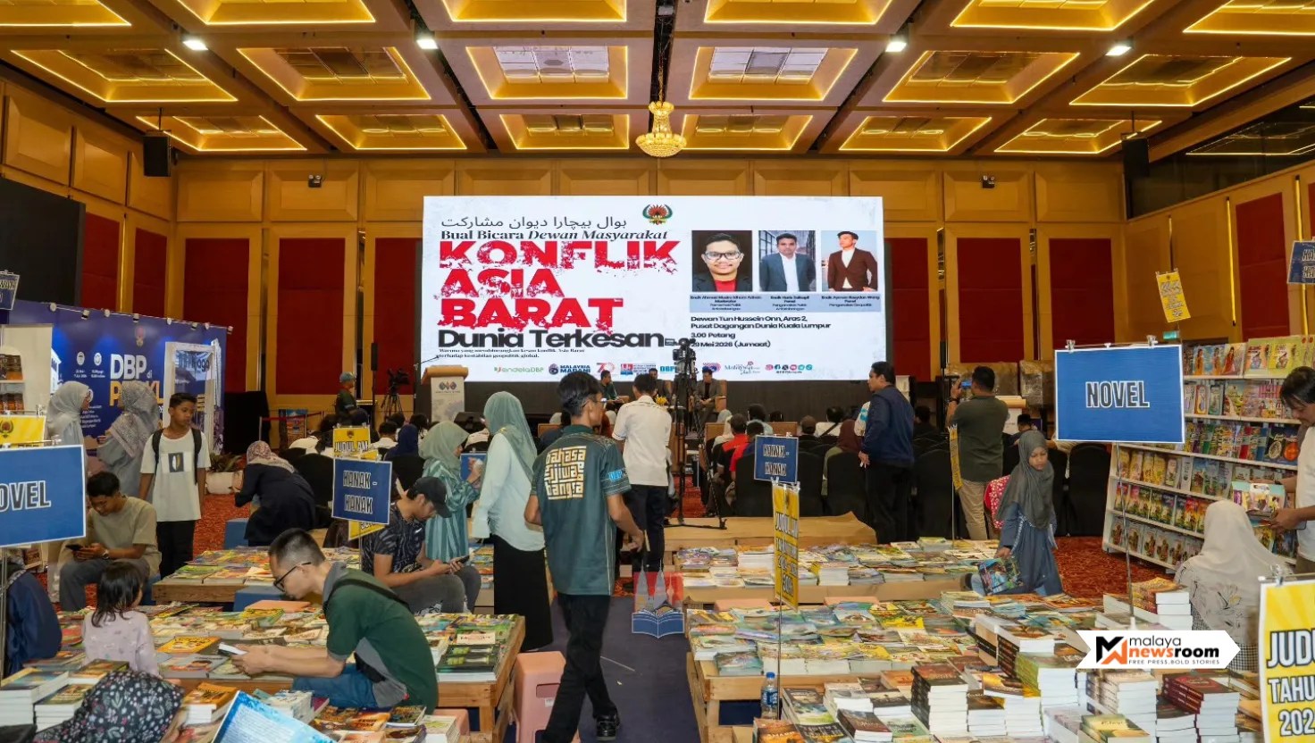 Menanam cinta buku dan ilmu asas masyarakat Madani