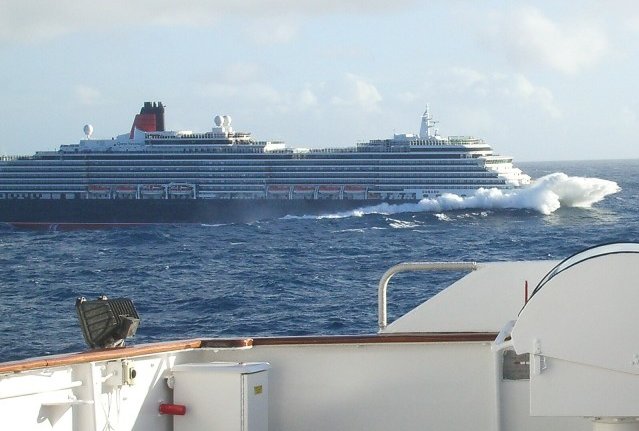 Cunard Queen Victoria Tandem Crossing Malcolm Oliver S