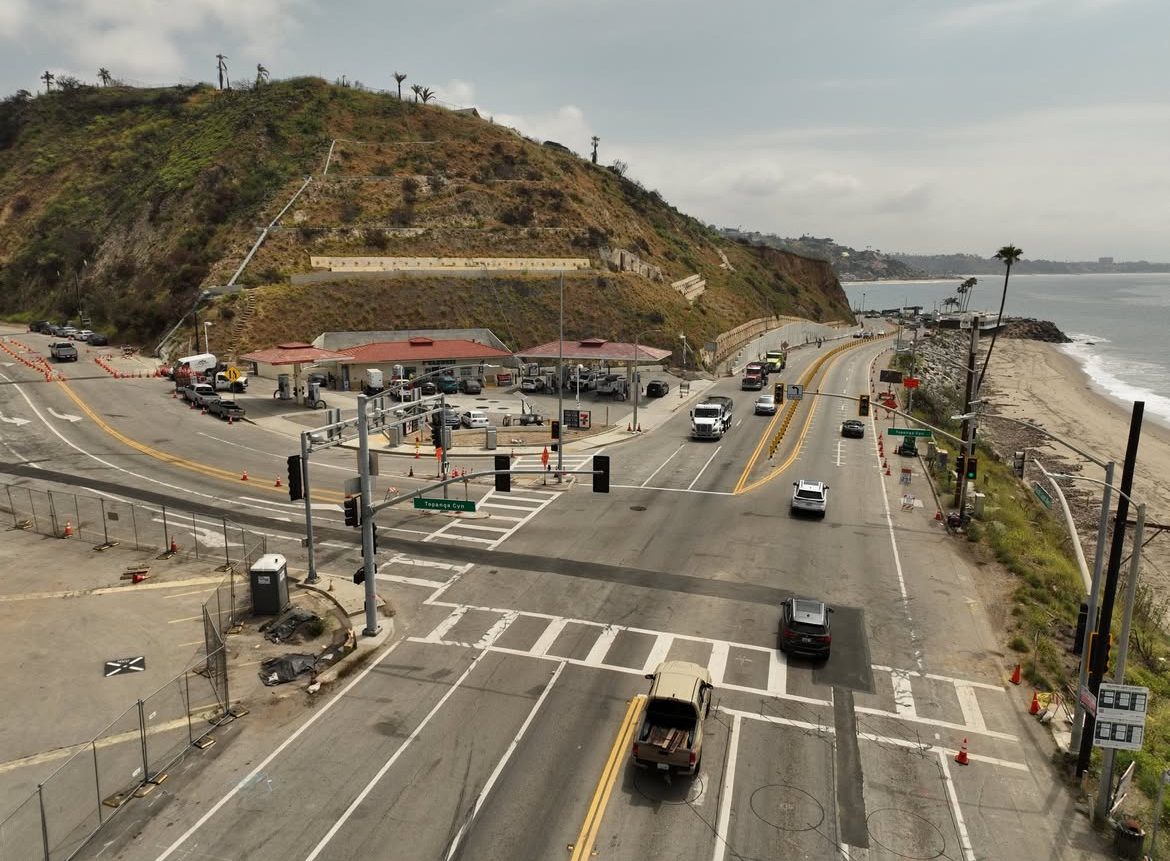 Lane Closures on PCH and Topanga Canyon Blvd. Sept. 2–5