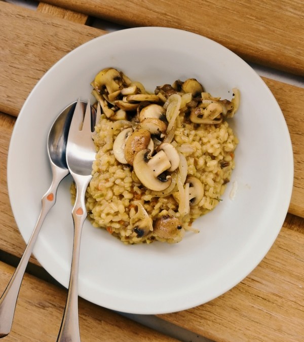 Risotto mit Pilzen