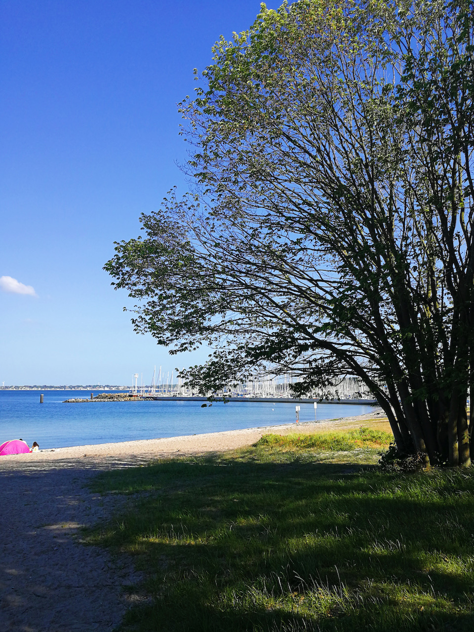 Kiel Schilksee am Strand