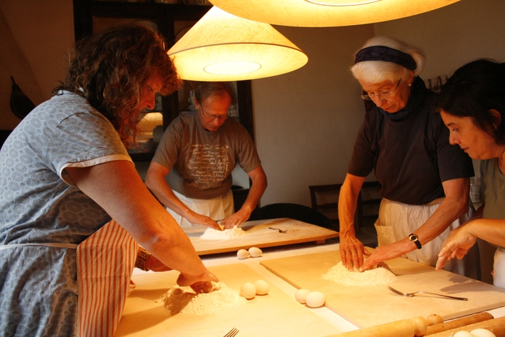 Kochen in Aia della Colonna