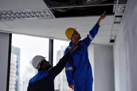 ceiling strip out