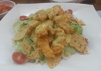 Nothing touristic, just Korean food