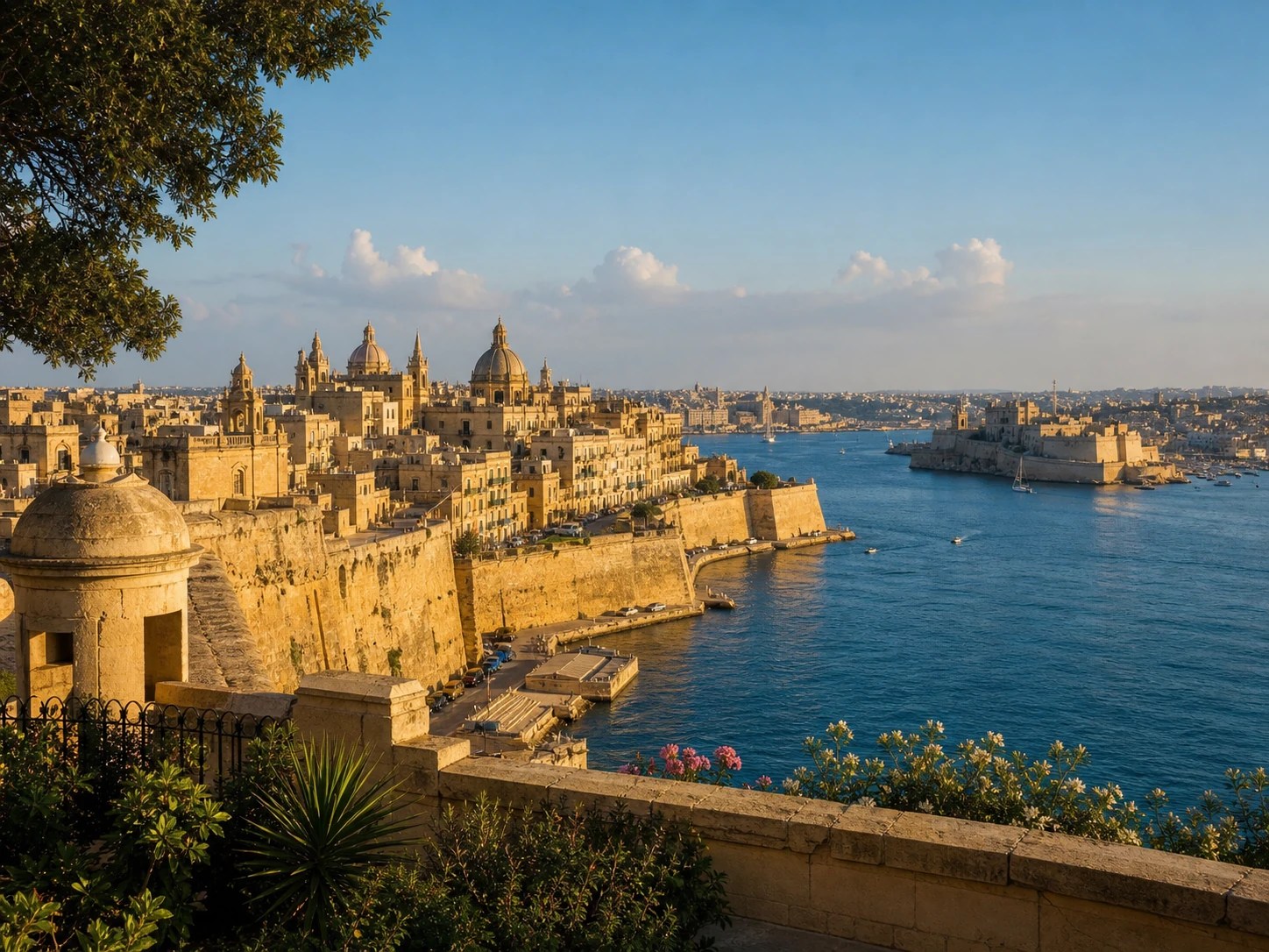 Valletta şehir rehberi için Malta'da yerel yaşam ve öğrenci çevresi