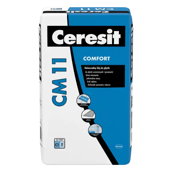 Ceresit CM 11 Plus – Zaprawa Klejowa do Płytek Gresowych i Ceramicznych 25kg