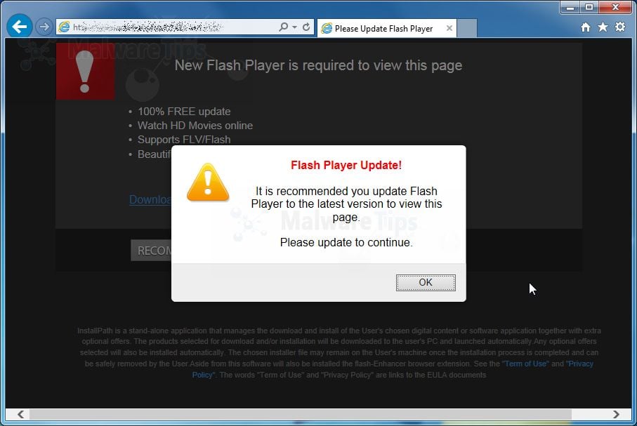 How To Remove Adobe Flash Player Update Pop Up Scam