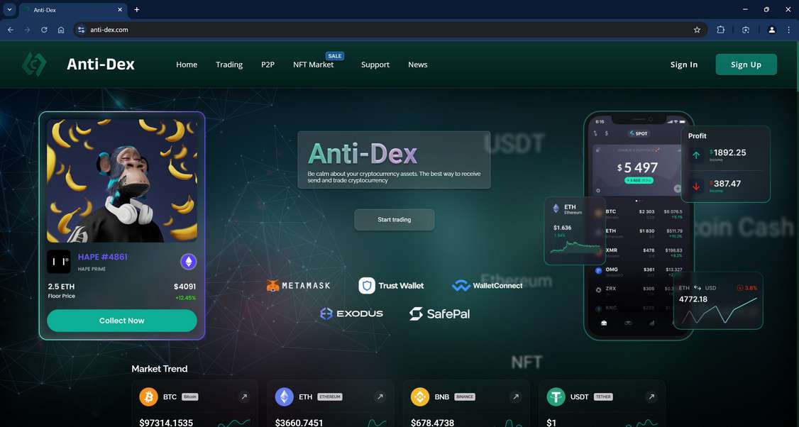 Anti Dex Com Crypto Scam Our Breakdown Of This Crypto Con Anti Dex 