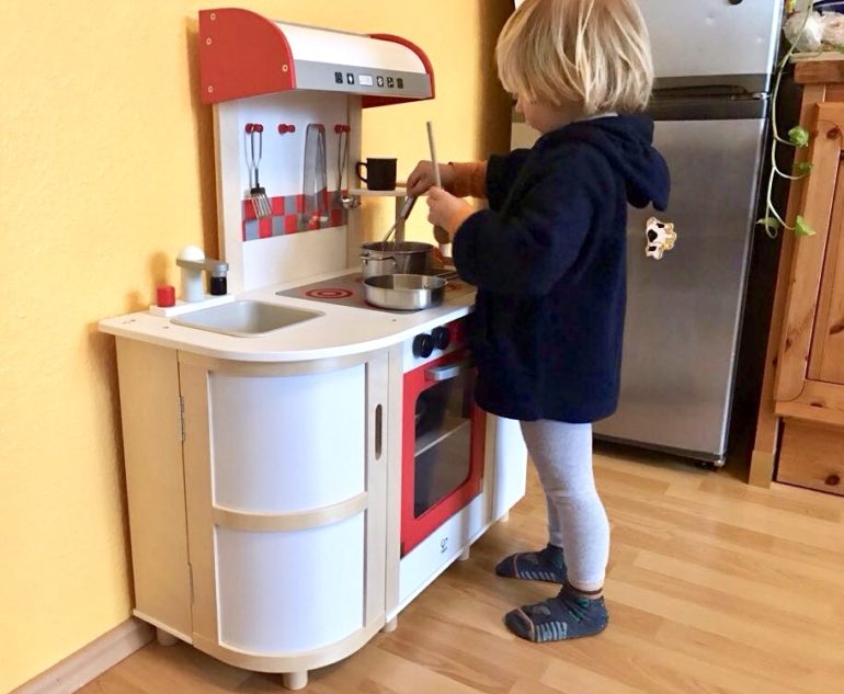 Hape E3145 All In One Kitchen Complete Wooden Kitchen Set Buy Online In Samoa At Samoa Desertcart Com Productid 49129039