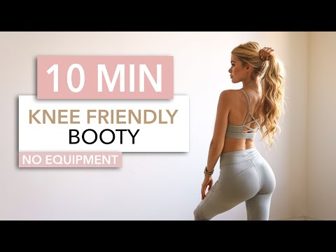 10 MIN BOOTY WORKOUT – Knee Friendly, Low Impact, No Squats or Lunges  / No Equipment I Pamela Reif