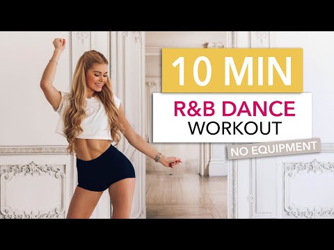 10 MIN R&B DANCE WORKOUT – a little sexy, a little gangster & for sure SWEATY! / Pamela Reif
