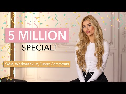 5 MILLION SPECIAL – Q&A, Workout Quiz & Funny Comments, Dennis prepared a video for us / Pamela Reif