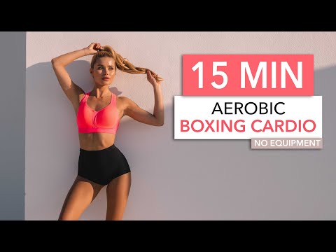 15 MIN BOXING CARDIO – Aerobic Style: dancy, cool & rhythmic I Pamela Reif