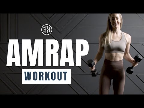 💥 Full Body AMRAP Workout with Weights