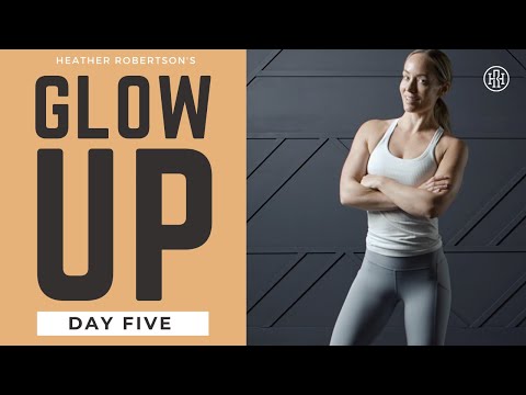 ⭐GLOW UP CHALLENGE // Day 5: Tabata Workout + Full Body Stretch