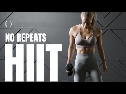 🔥 No Repeats HIIT // Dumbbell Workout