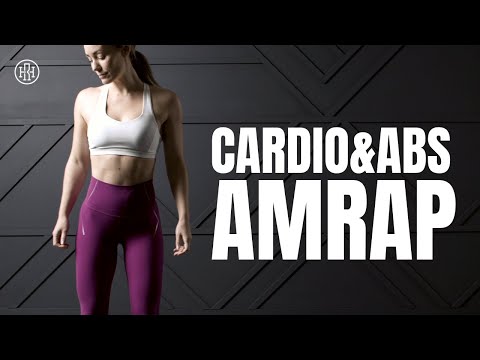 🔥Cardio & Abs AMRAP Workout // No Equipment