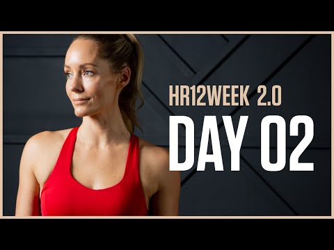 Abs & Glutes Workout // Day 2 HR12WEEK 2.0