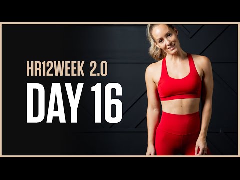 Super BACK SCULPT Strength Workout // Day 16 HR12WEEK 2.0