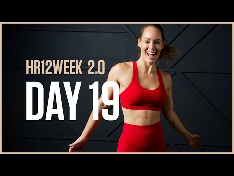 NO REPEATS WORKOUT: Cardio, Abs & Booty // Day 19 HR12WEEK 2.0