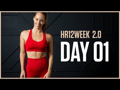 40 MIN Upper Body Push Workout // DAY 1 HR12WEEK 2.0