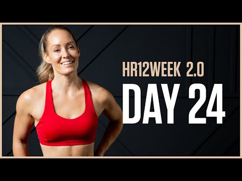 No Equipment HIIT CARDIO & ABS // Day 24 HR12WEEK 2.0