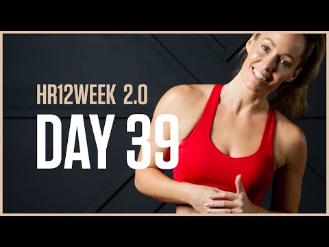 Serious Ab BURNER: Core Workout // Day 39 HR12WEEK 2.0