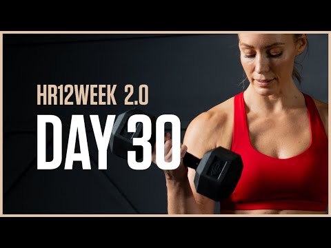 Total Body STRENGTH & CARDIO Workout // Day 30 HR12WEEK 2.0