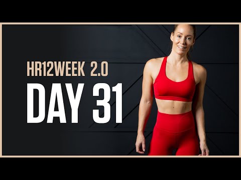 Chest & Shoulders Strength Workout // Day 31 HR12WEEK 2.0