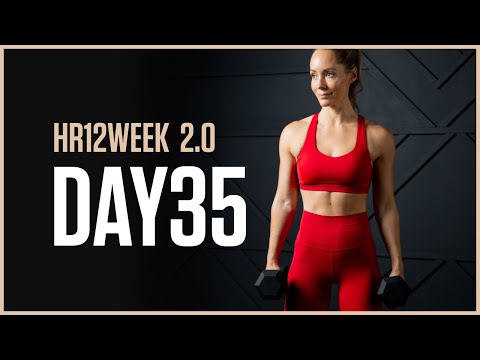 Total Body STRENGTH Workout: Supersets // Day 35 HR12WEEK 2.0