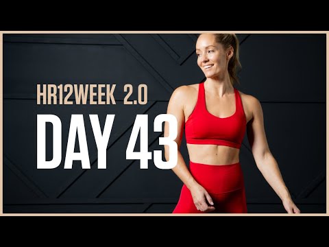 Lower Body Strength Workout // Day 43 HR12WEEK 2.0